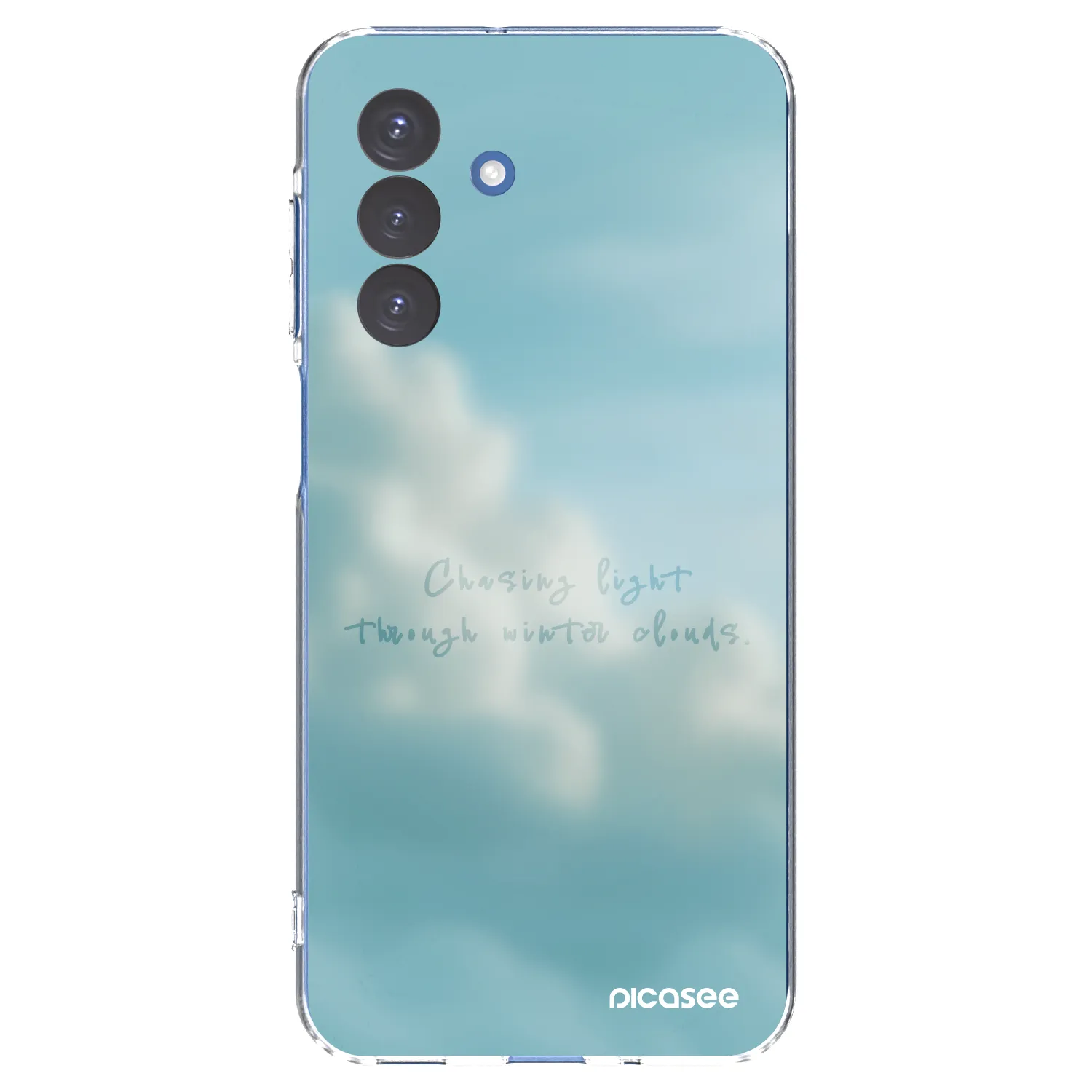 Picasee Samsung Galaxy A17 5G Hülle - Transparentes Silikon - CHASiNG LIGHT