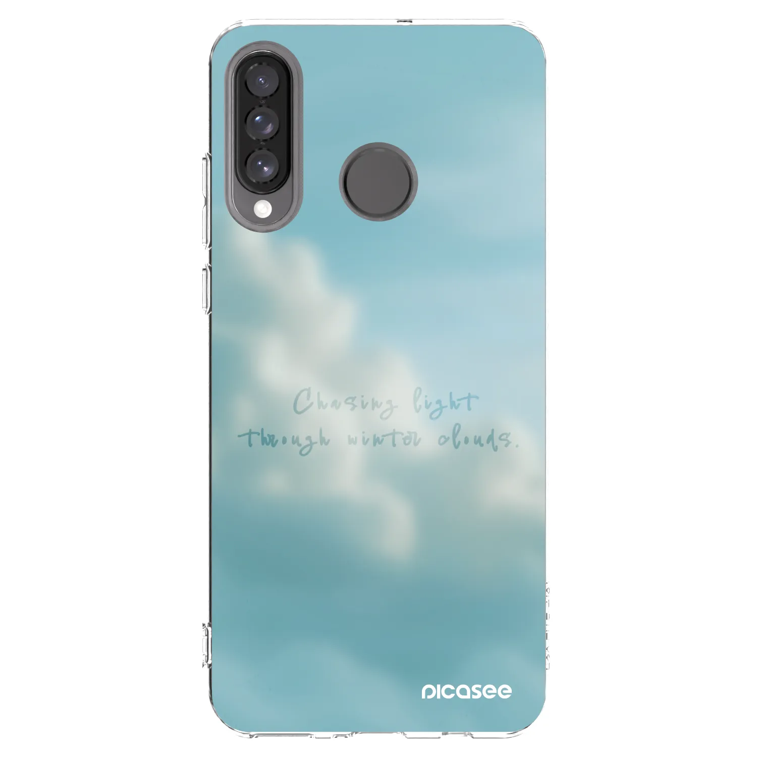 Picasee Huawei P30 Lite Hülle - Transparentes Silikon - CHASiNG LIGHT