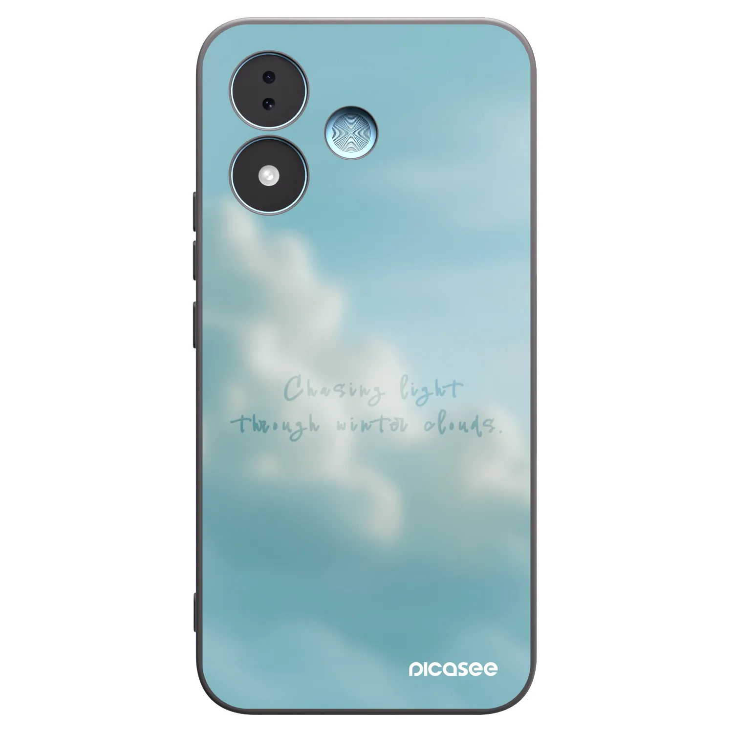 Picasee Xiaomi Redmi Note 17 5G Hülle - Schwarzes Silikon - CHASiNG LIGHT