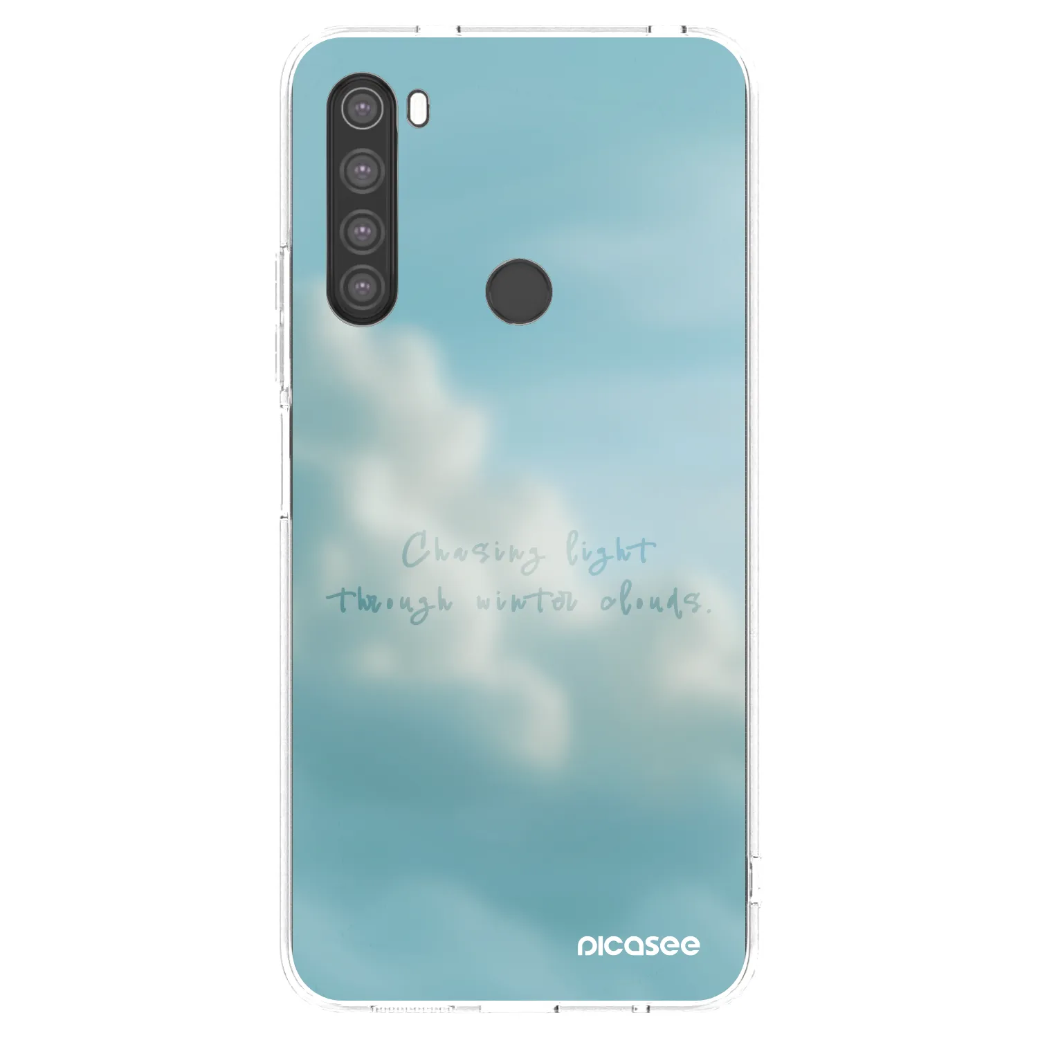 Picasee Xiaomi Redmi Note 8 Hülle - Transparentes Silikon - CHASiNG LIGHT