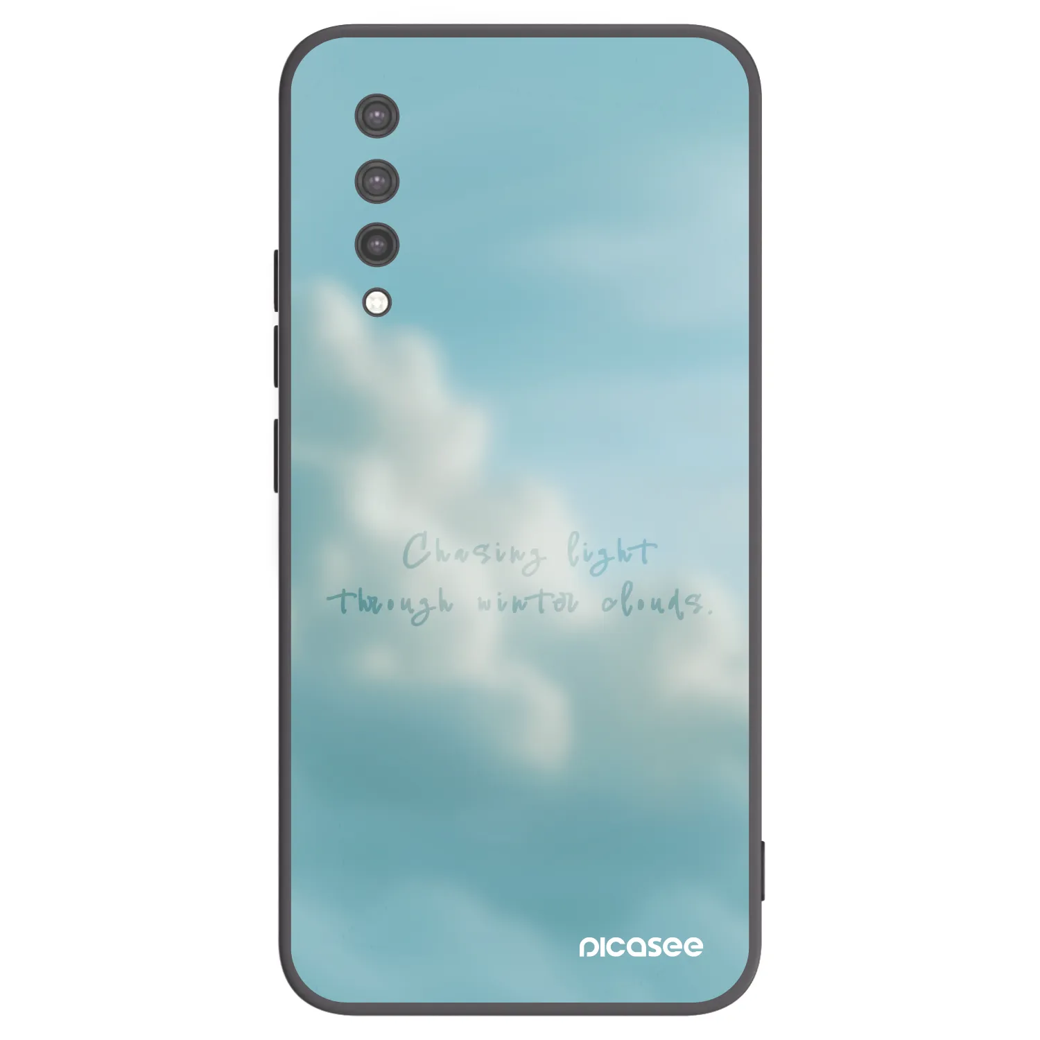 Picasee Xiaomi Mi 9 Lite Hülle - Schwarzes Silikon - CHASiNG LIGHT