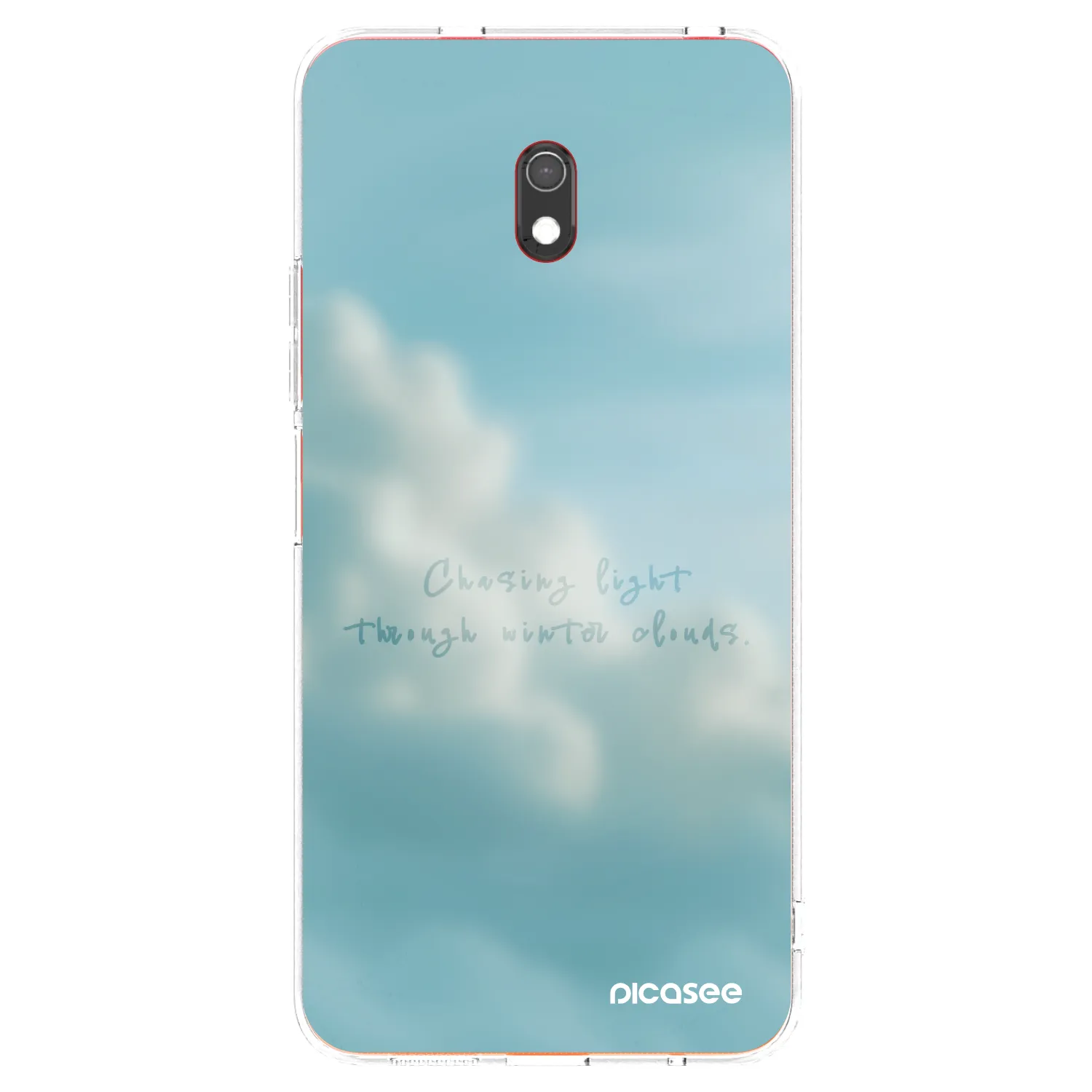 Picasee Xiaomi Redmi 8A Hülle - Transparentes Silikon - CHASiNG LIGHT