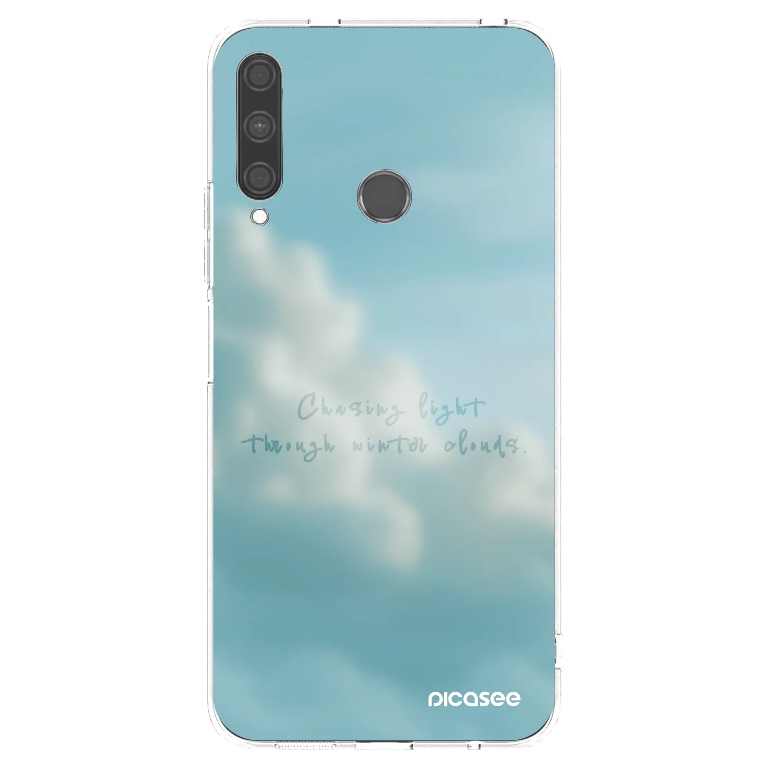 Picasee Huawei P40 Lite E Hülle - Transparentes Silikon - CHASiNG LIGHT