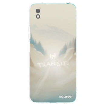Picasee Xiaomi Redmi 9A Hülle - Schwarzes Silikon - IN TRANSIT