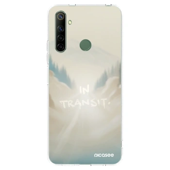 Picasee Realme 5 Hülle - Transparentes Silikon - IN TRANSIT