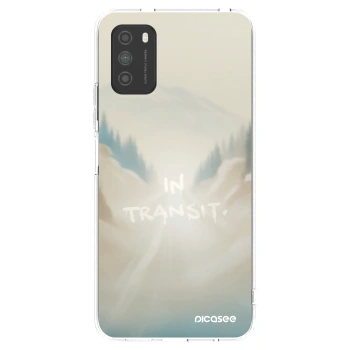 Picasee Xiaomi Poco M3 Hülle - Transparentes Silikon - IN TRANSIT