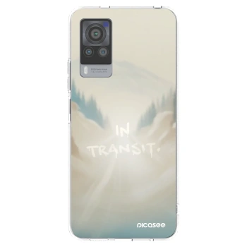 Picasee Vivo X60 Pro 5G Hülle - Transparentes Silikon - IN TRANSIT