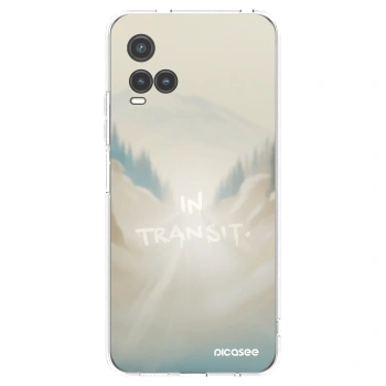 Picasee Vivo Y33s Hülle - Transparentes Silikon - IN TRANSIT