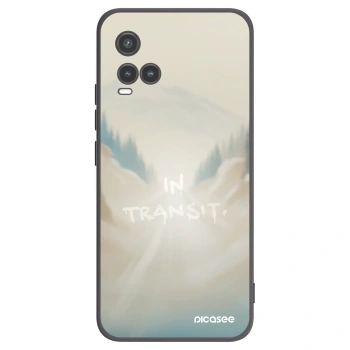 Picasee Vivo Y33s Hülle - Schwarzes Silikon - IN TRANSIT