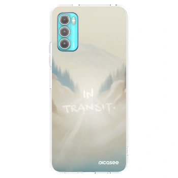 Picasee Motorola Moto G60 Hülle - Transparentes Silikon - IN TRANSIT