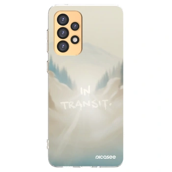 Picasee Samsung Galaxy A33 5G A336 Hülle - Transparentes Silikon - IN TRANSIT