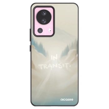 Picasee Xiaomi 13 Lite Hülle - Schwarzes Silikon - IN TRANSIT