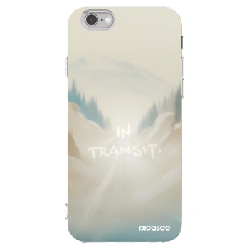 Picasee Apple iPhone 6/6S Hülle - Transparentes Silikon - IN TRANSIT