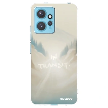 Picasee Xiaomi Redmi Note 12 4G Hülle - Transparentes Silikon - IN TRANSIT
