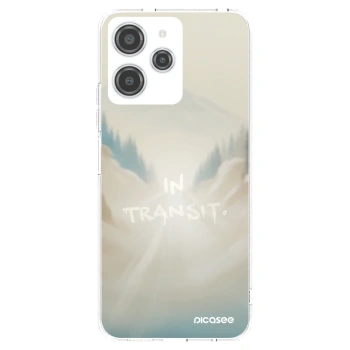 Picasee Xiaomi Redmi 12 4G Hülle - Transparentes Silikon - IN TRANSIT