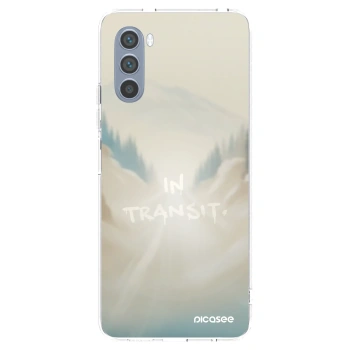 Picasee Motorola Moto G62 Hülle - Transparentes Silikon - IN TRANSIT