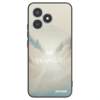 Picasee Realme C53 Hülle - Schwarzes Silikon - IN TRANSIT