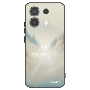 Picasee Xiaomi Poco X6 Hülle - Schwarzes Silikon - IN TRANSIT