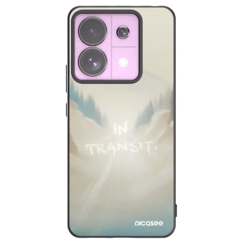 Picasee Xiaomi Redmi Note 13 Pro 5G Hülle - Schwarzes Silikon - IN TRANSIT