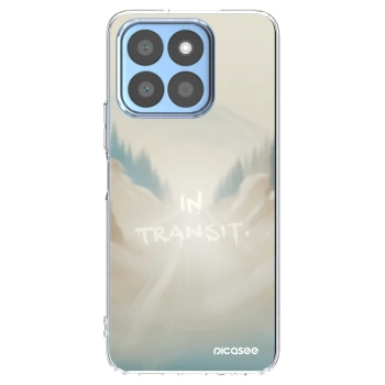 Picasee Honor X8b Hülle - Transparentes Silikon - IN TRANSIT