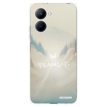 Picasee Realme C33 (2023) Hülle - Transparentes Silikon - IN TRANSIT