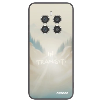 Picasee Realme 12 Pro 5G Hülle - Schwarzes Silikon - IN TRANSIT