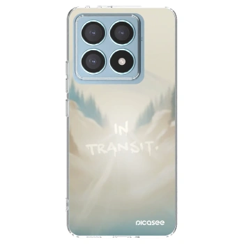 Picasee Xiaomi 14T Pro Hülle - Transparentes Silikon - IN TRANSIT