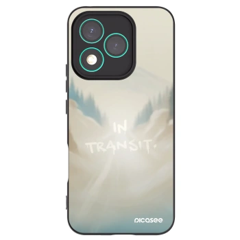 Picasee Honor 400 Lite 5G Hülle - Schwarzes Silikon - IN TRANSIT