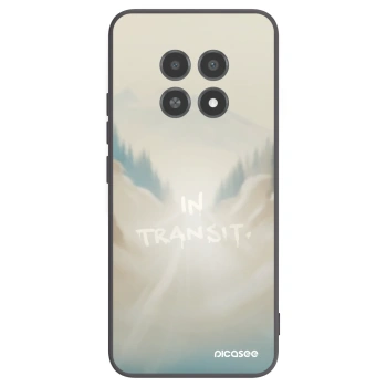 Picasee Realme 12X Hülle - Schwarzes Silikon - IN TRANSIT