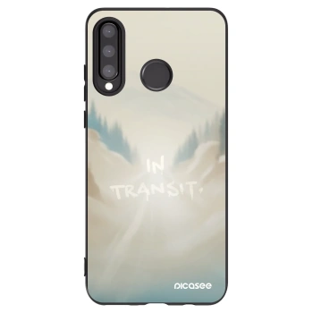 Picasee Huawei P30 Lite Hülle - Schwarzes Silikon - IN TRANSIT