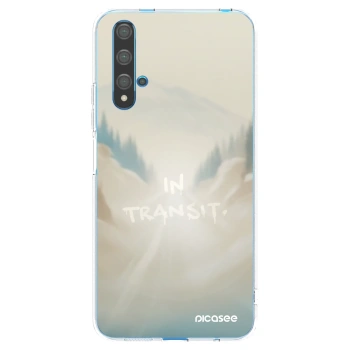 Picasee Huawei Nova 5T Hülle - Transparentes Silikon - IN TRANSIT