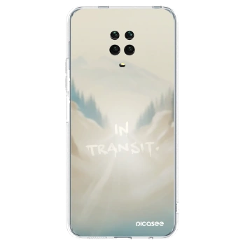 Picasee Xiaomi Redmi Note 9S Hülle - Transparentes Silikon - IN TRANSIT
