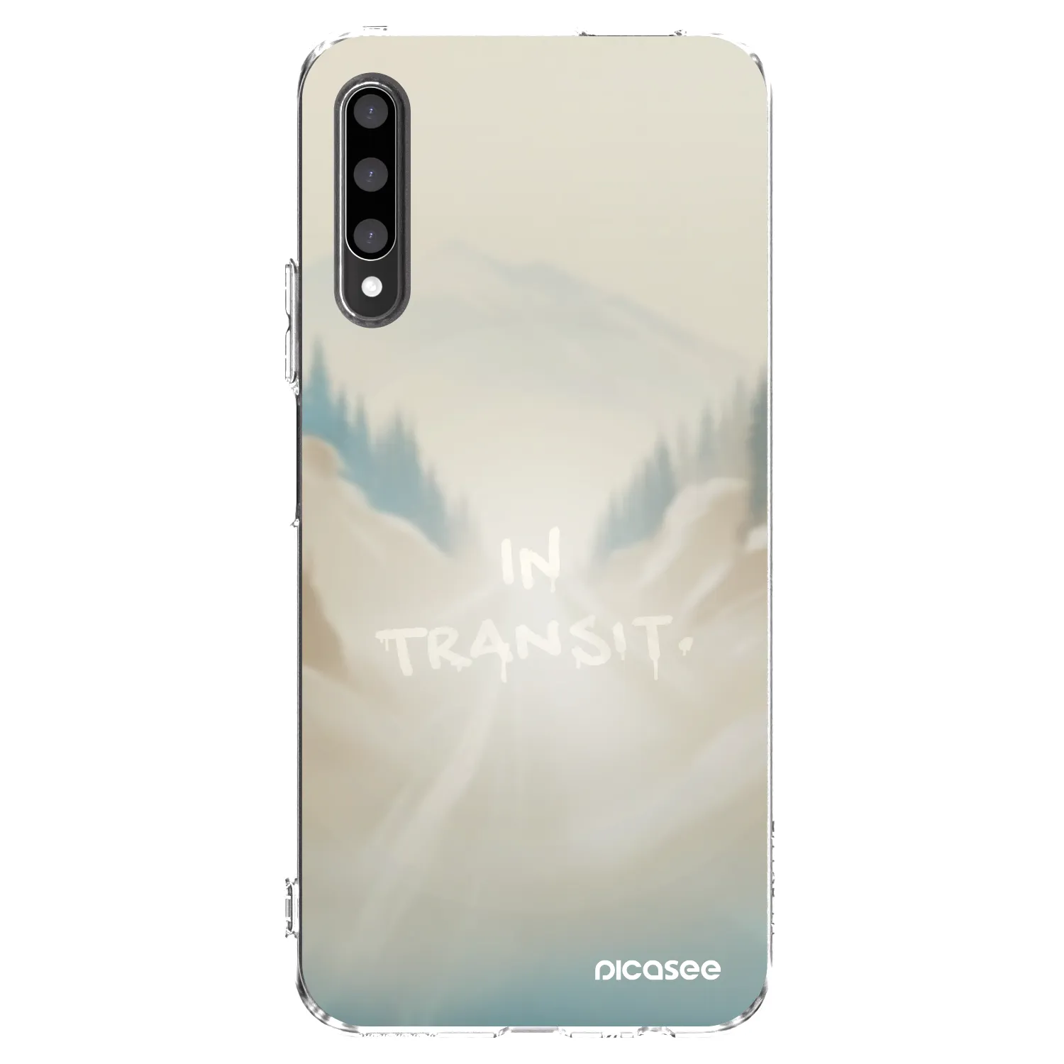 Picasee Honor 9X Pro Hülle - Transparentes Silikon - IN TRANSIT