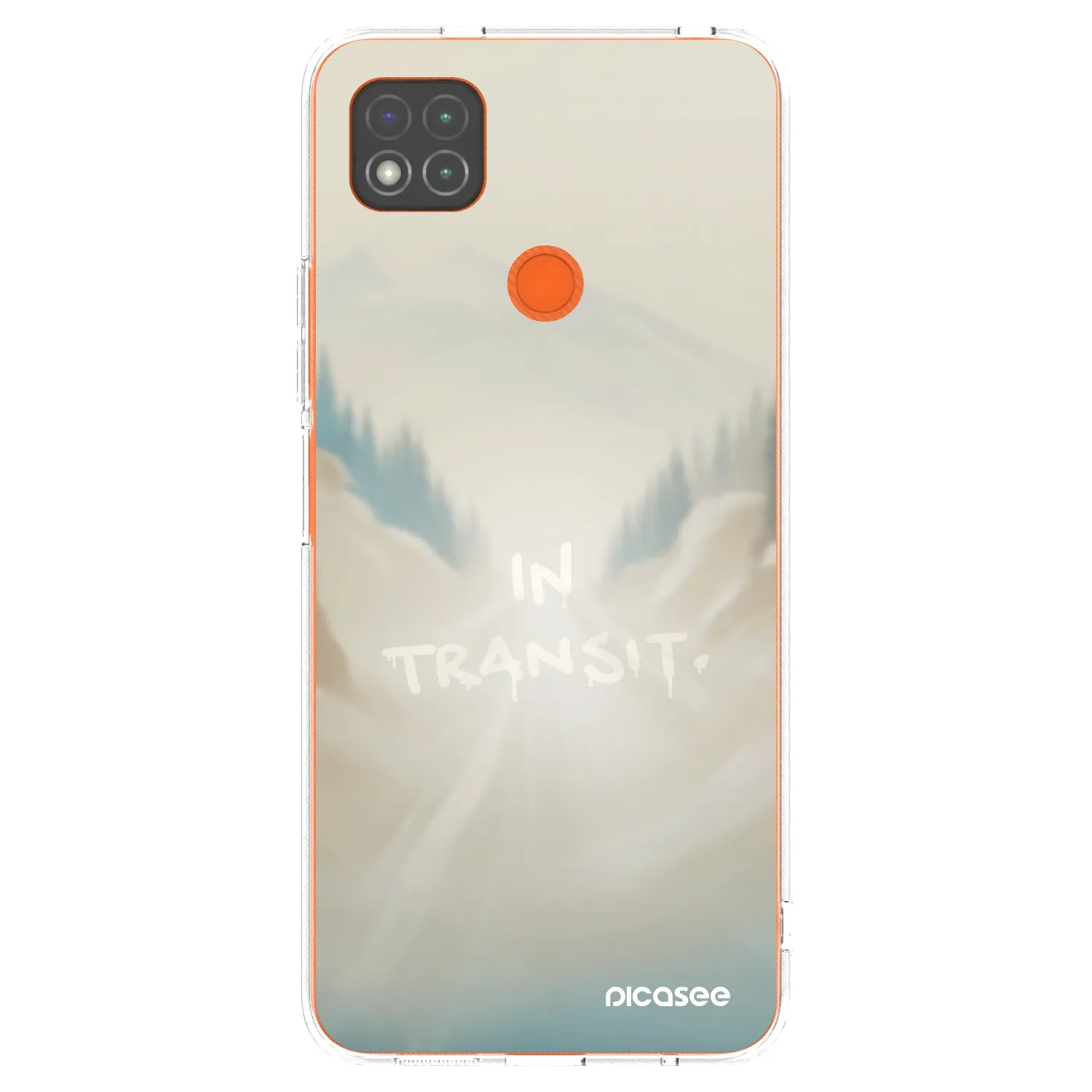 Picasee Xiaomi Redmi 9C Hülle - Transparentes Silikon - IN TRANSIT