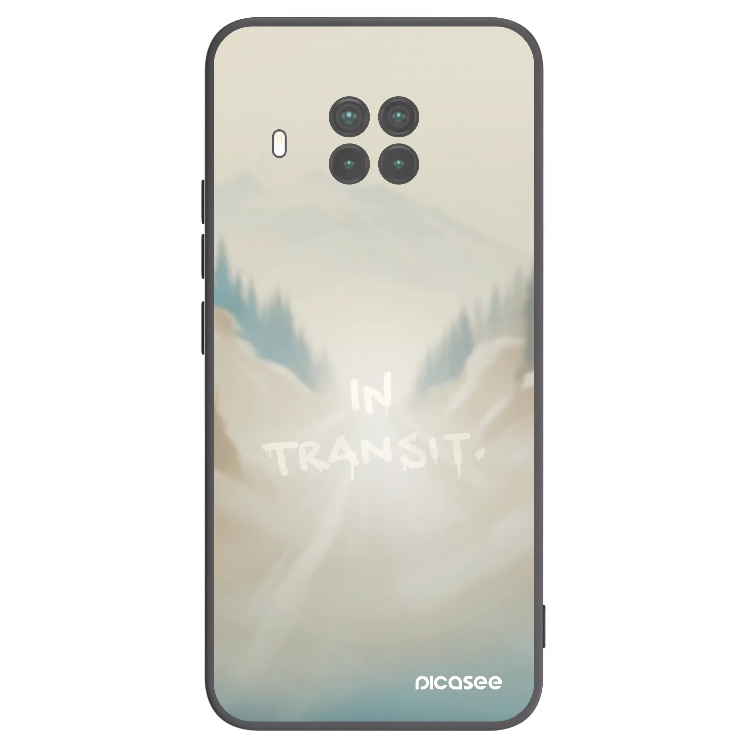 Picasee Xiaomi Mi 10T Lite Hülle - Schwarzes Silikon - IN TRANSIT