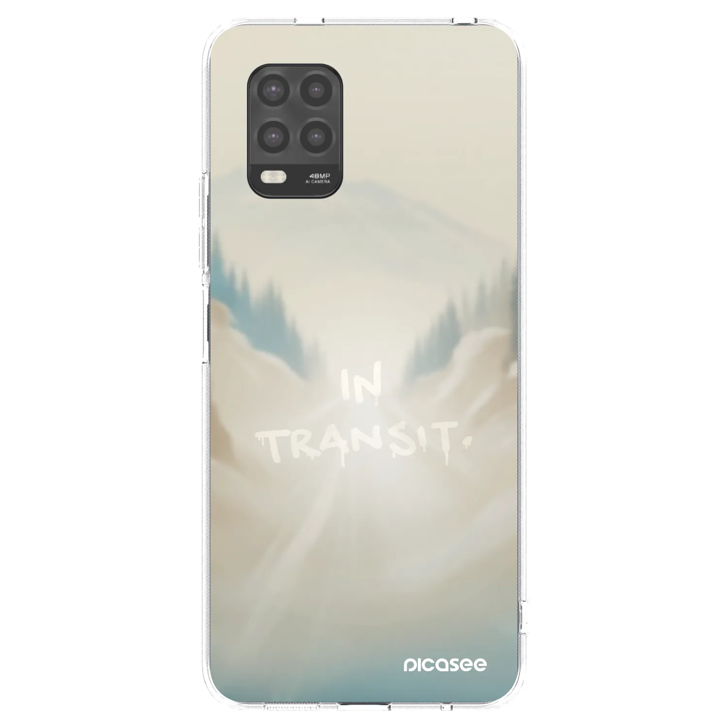 Picasee Xiaomi Mi 10 Lite Hülle - Transparentes Silikon - IN TRANSIT