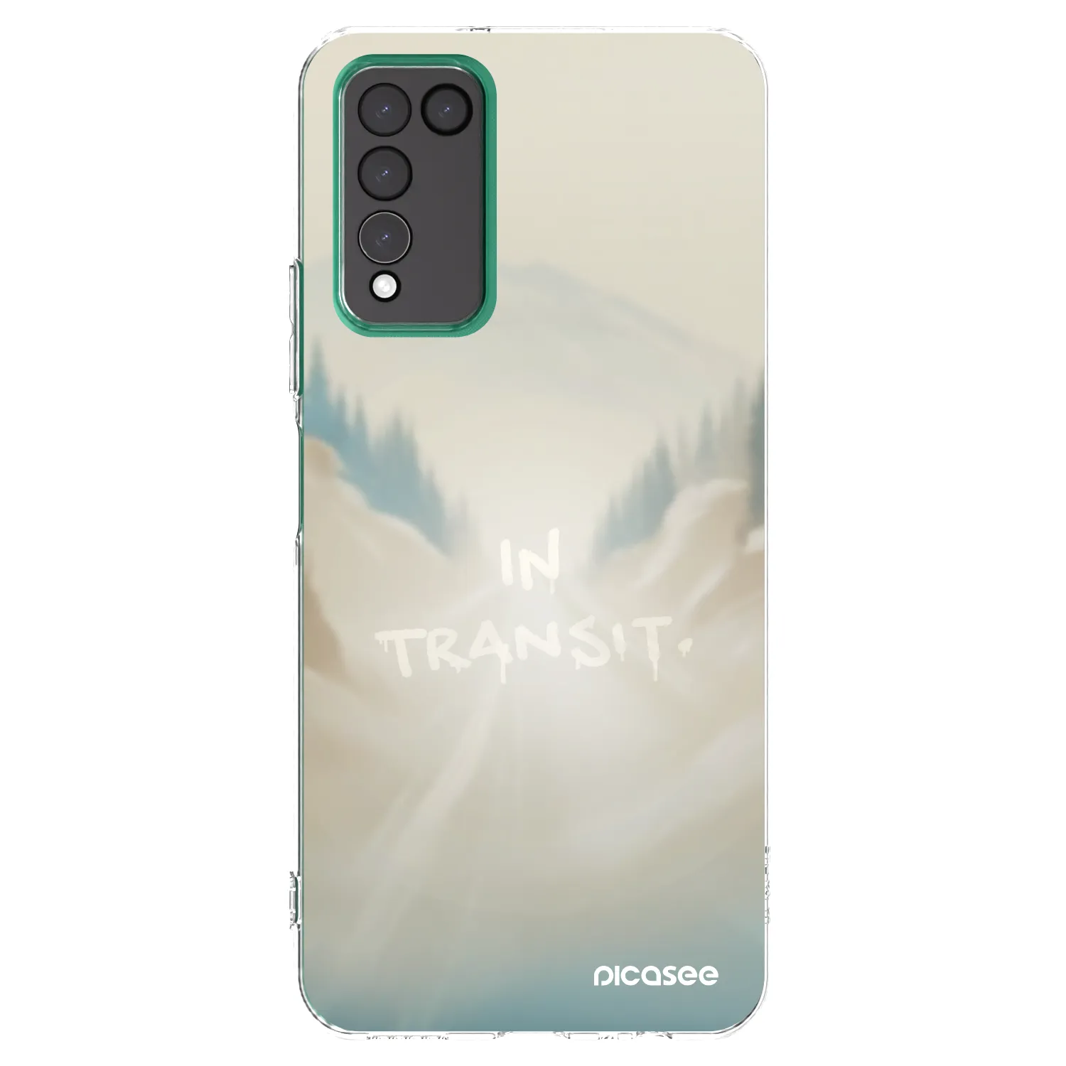 Picasee Honor 10X Lite Hülle - Transparentes Silikon - IN TRANSIT
