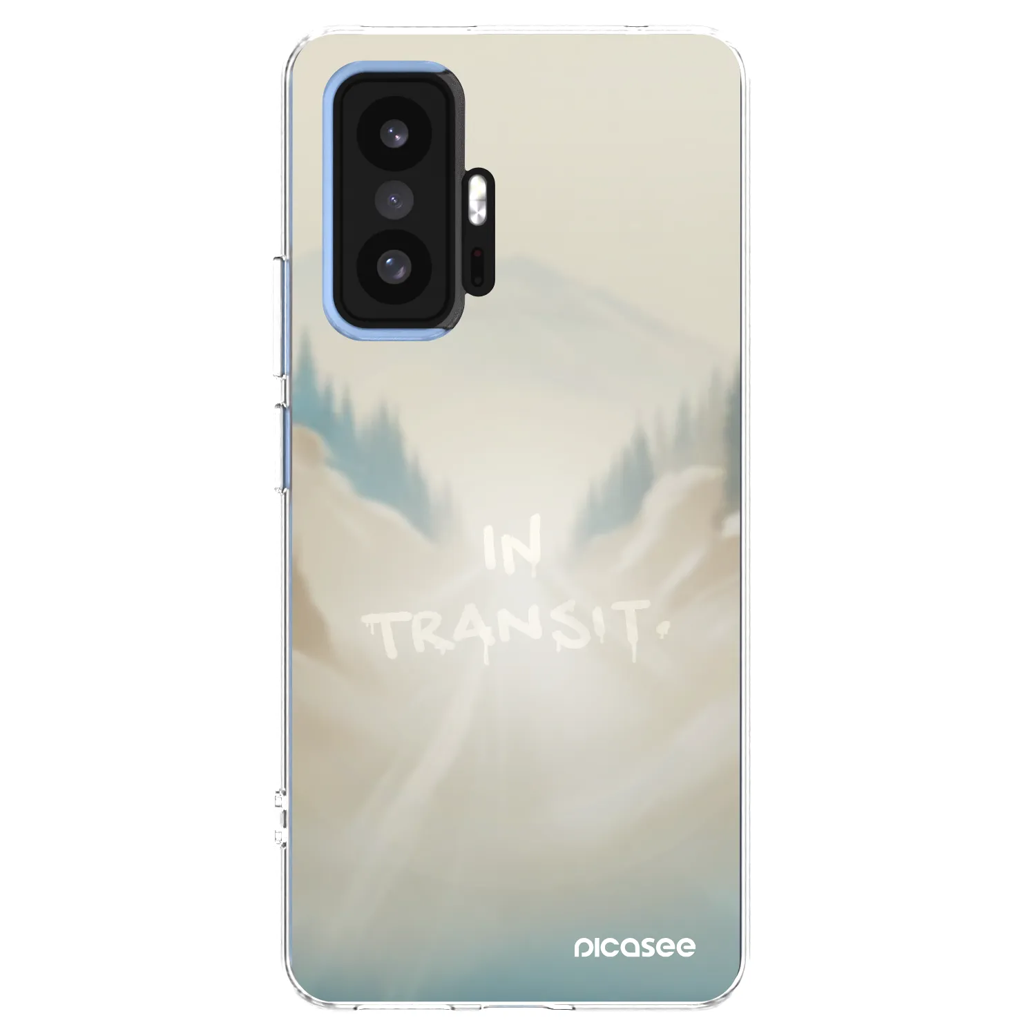 Picasee Xiaomi 11T Hülle - Transparentes Silikon - IN TRANSIT