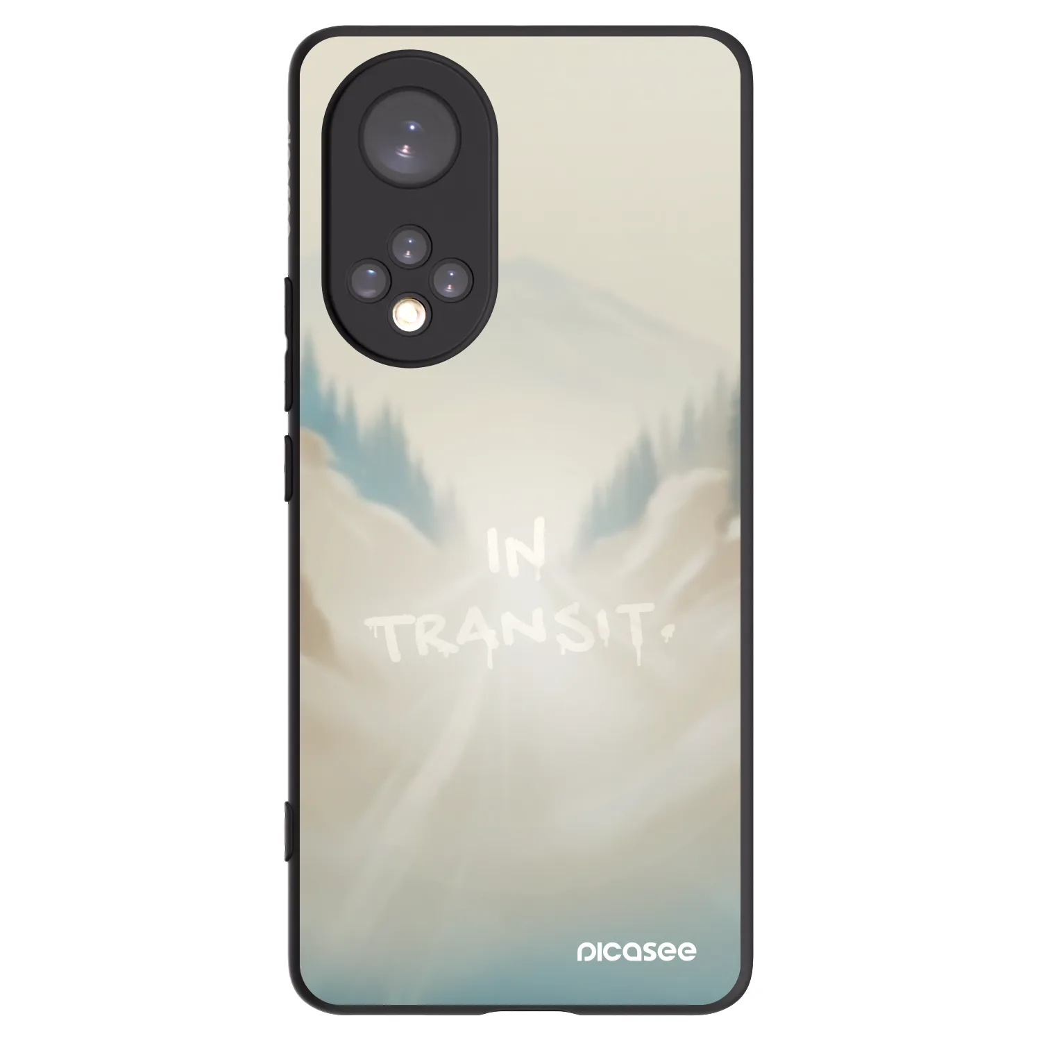 Picasee Huawei Nova 9 Hülle - Schwarzes Silikon - IN TRANSIT
