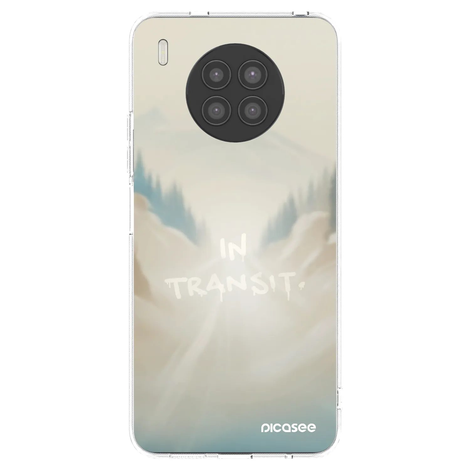 Picasee Huawei Nova 8i Hülle - Transparentes Silikon - IN TRANSIT