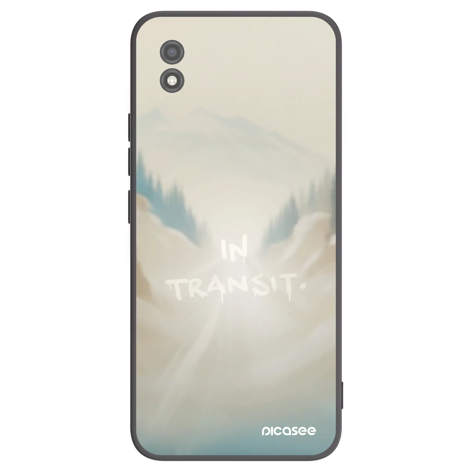 Picasee Realme C11 (2021) Hülle - Schwarzes Silikon - IN TRANSIT