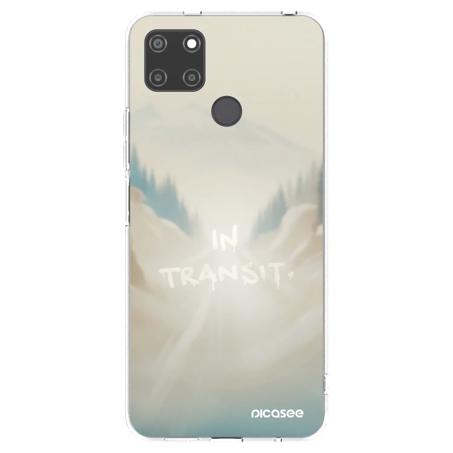 Picasee Realme C21Y Hülle - Transparentes Silikon - IN TRANSIT