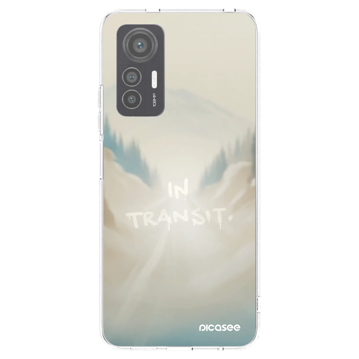 Picasee Xiaomi 12 Lite Hülle - Transparentes Silikon - IN TRANSIT