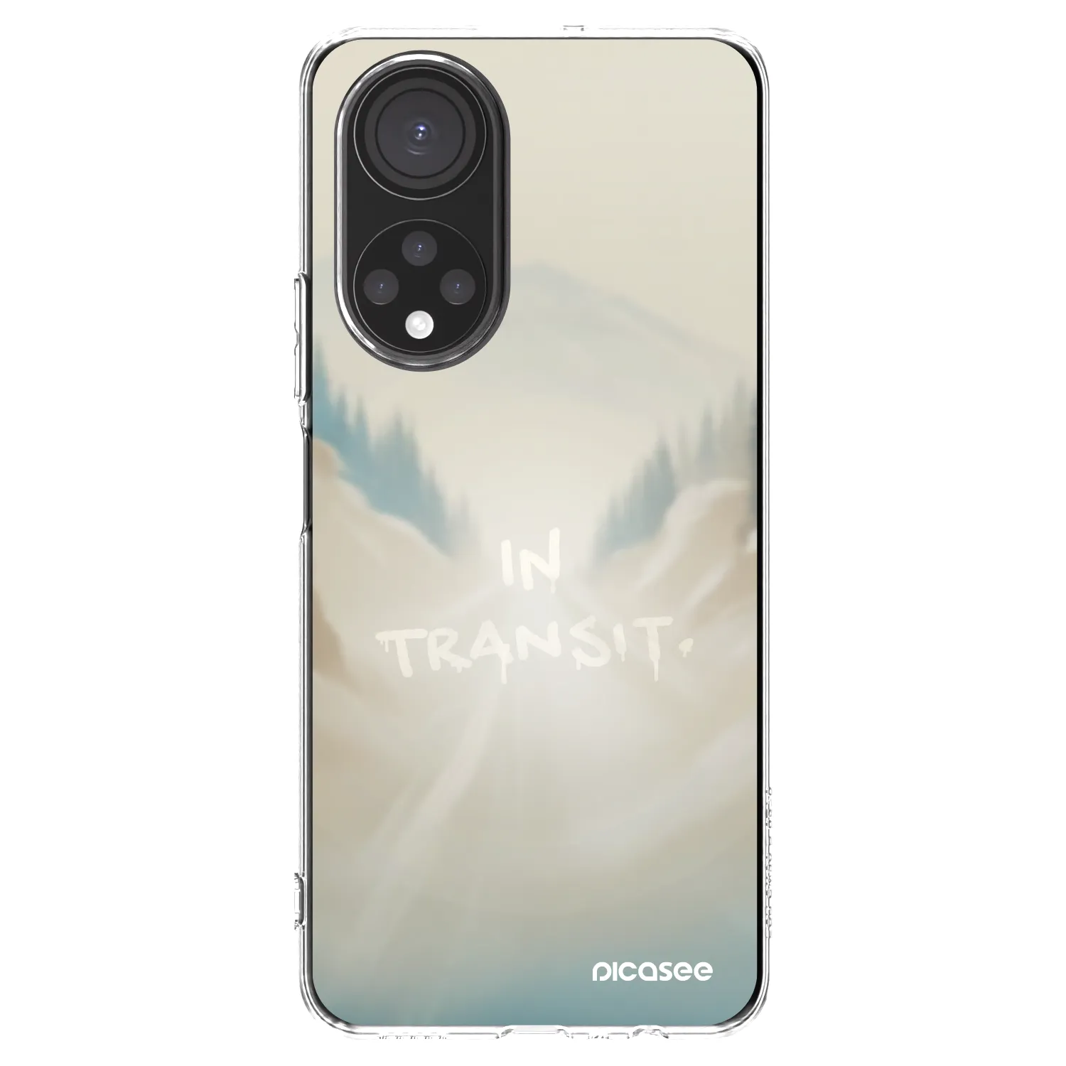 Picasee Honor X7 Hülle - Transparentes Silikon - IN TRANSIT