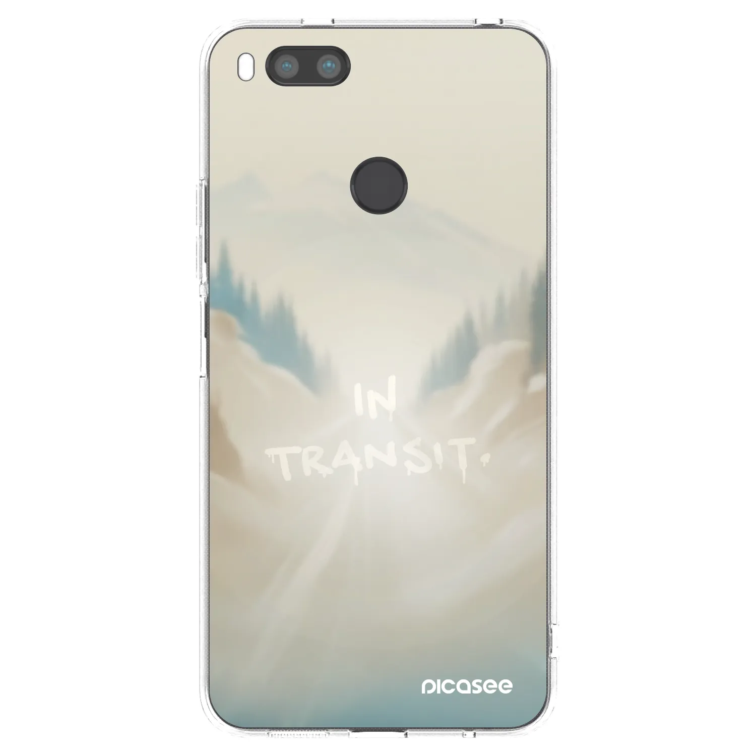 Picasee Xiaomi Redmi A1 Hülle - Transparentes Silikon - IN TRANSIT