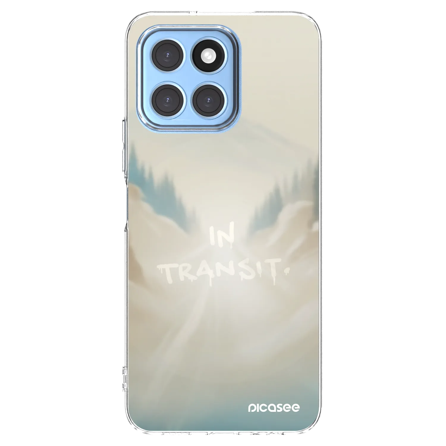 Picasee Honor X6 Hülle - Transparentes Silikon - IN TRANSIT