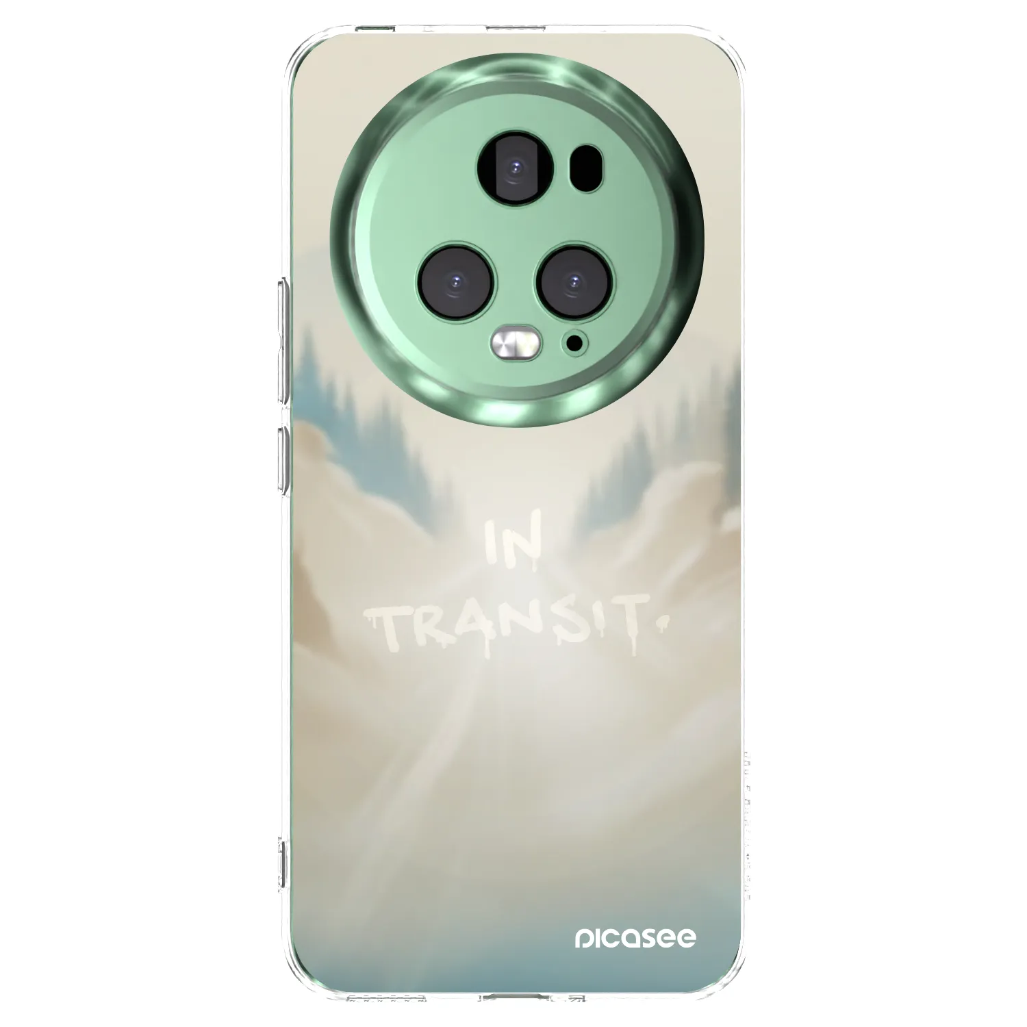Picasee Honor Magic5 Pro Hülle - Transparentes Silikon - IN TRANSIT