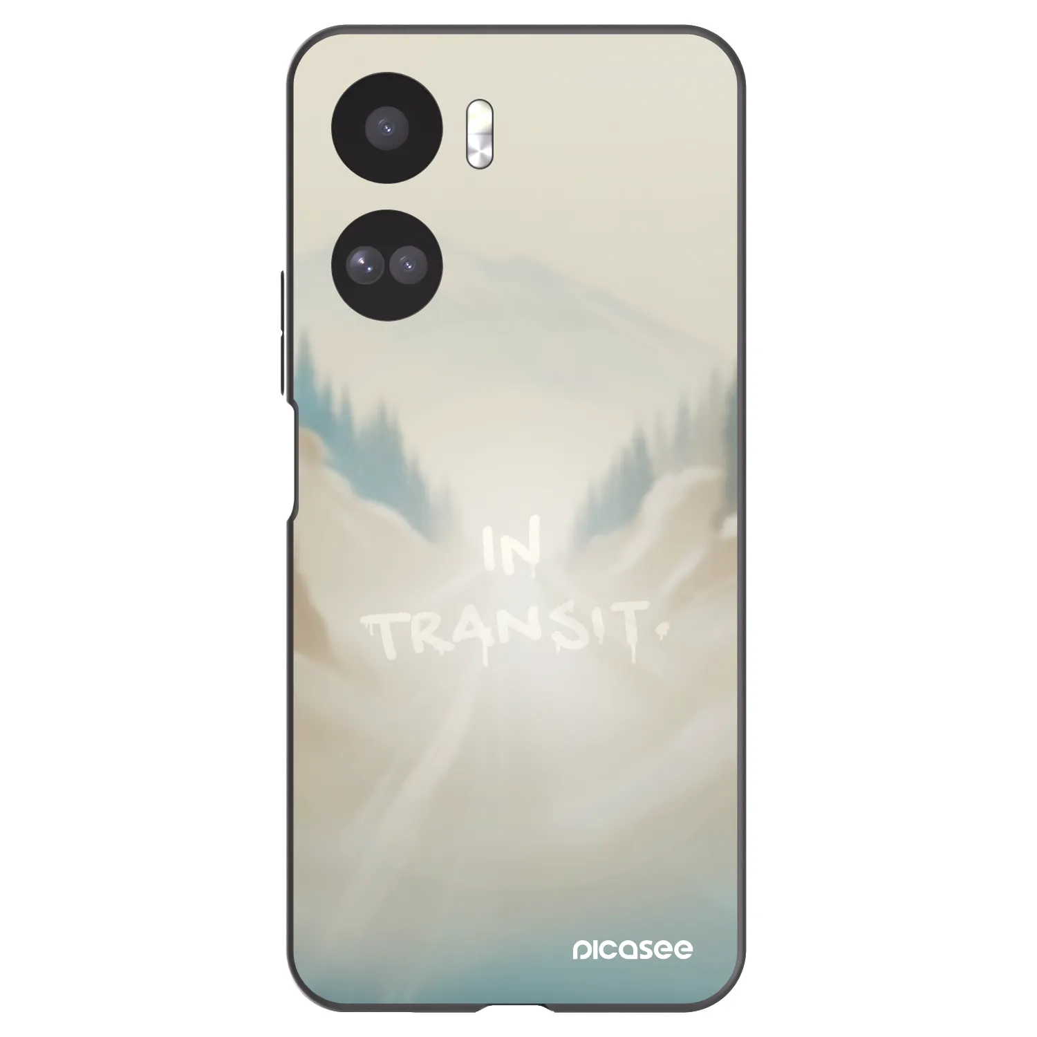 Picasee Honor 90 Lite 5G Hülle - Schwarzes Silikon - IN TRANSIT