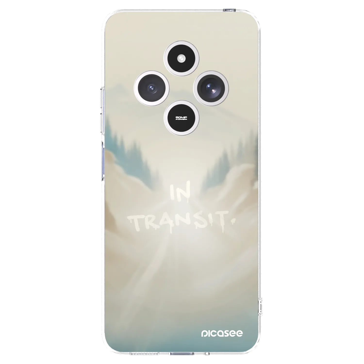 Picasee Xiaomi Redmi 14C Hülle - Transparentes Silikon - IN TRANSIT