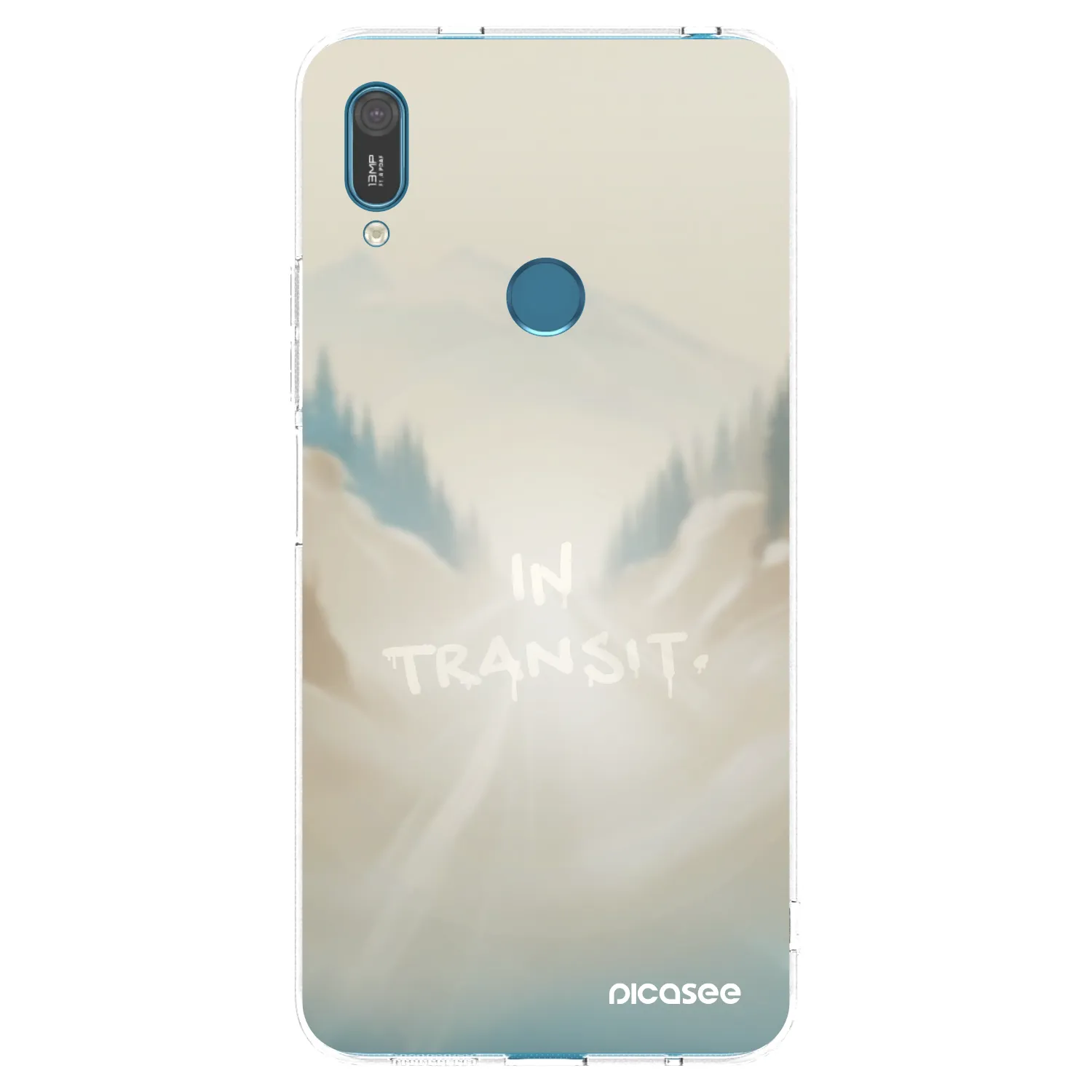 Picasee Huawei Y7 2019 Hülle - Transparentes Silikon - IN TRANSIT